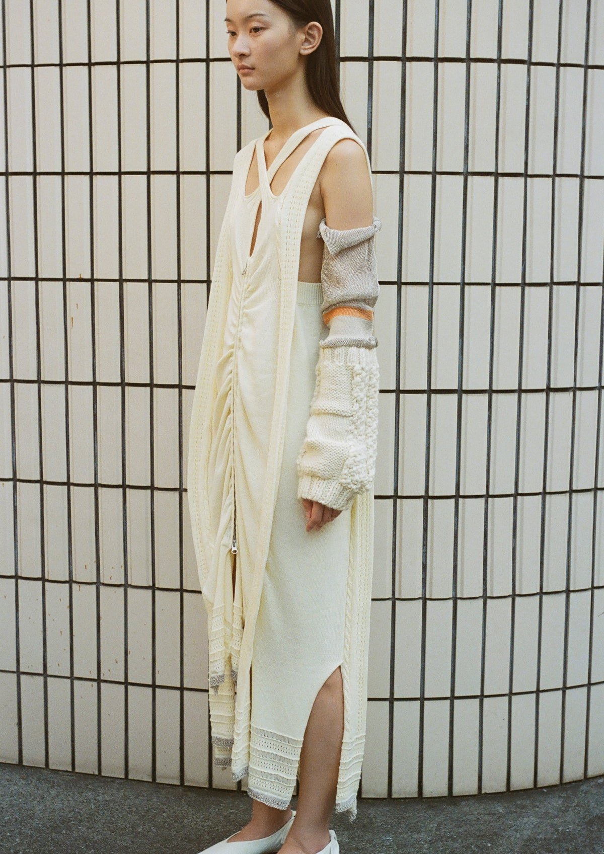Zip Knit Onepiece
