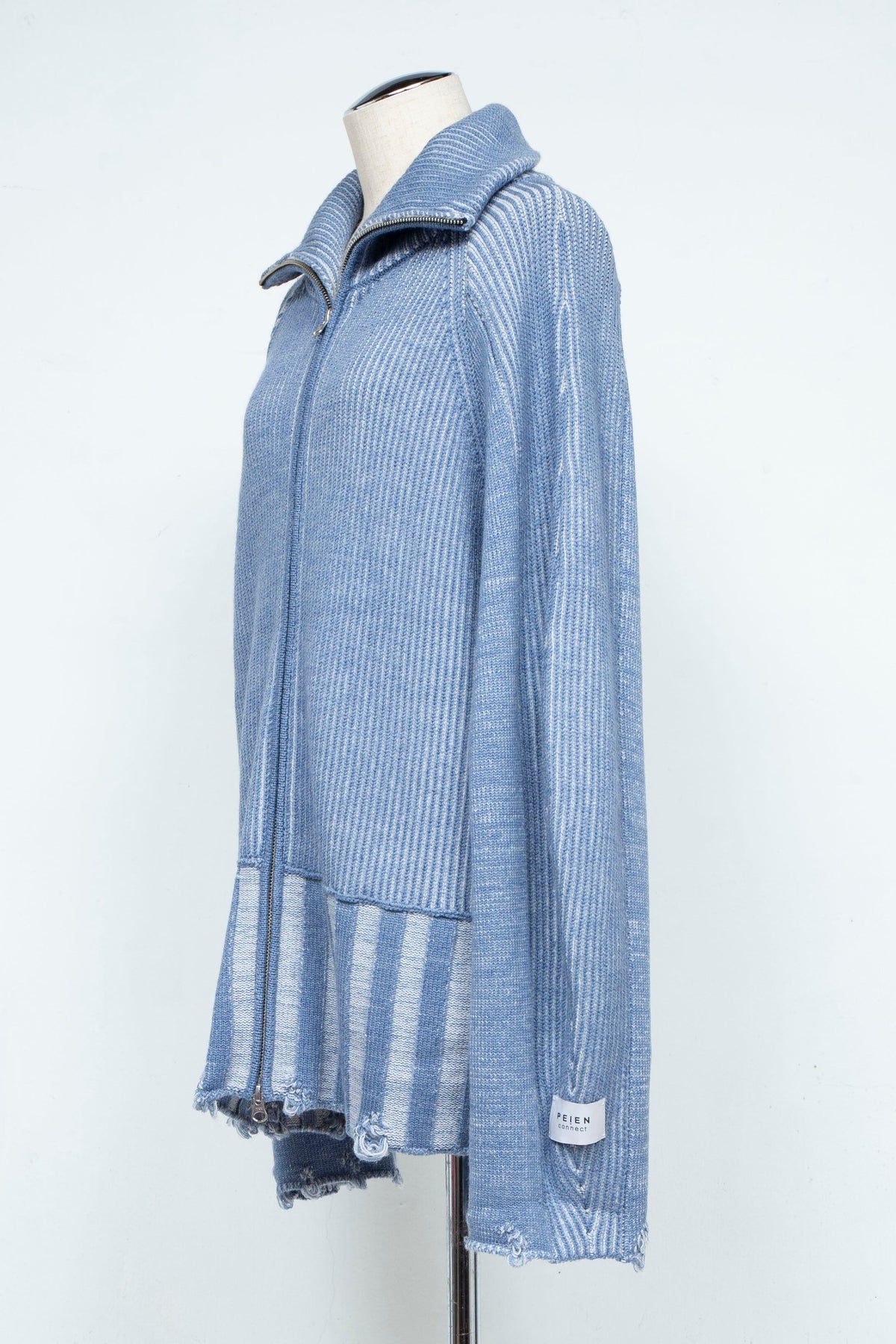 リバーシブル Zip knit coat ’新色’
