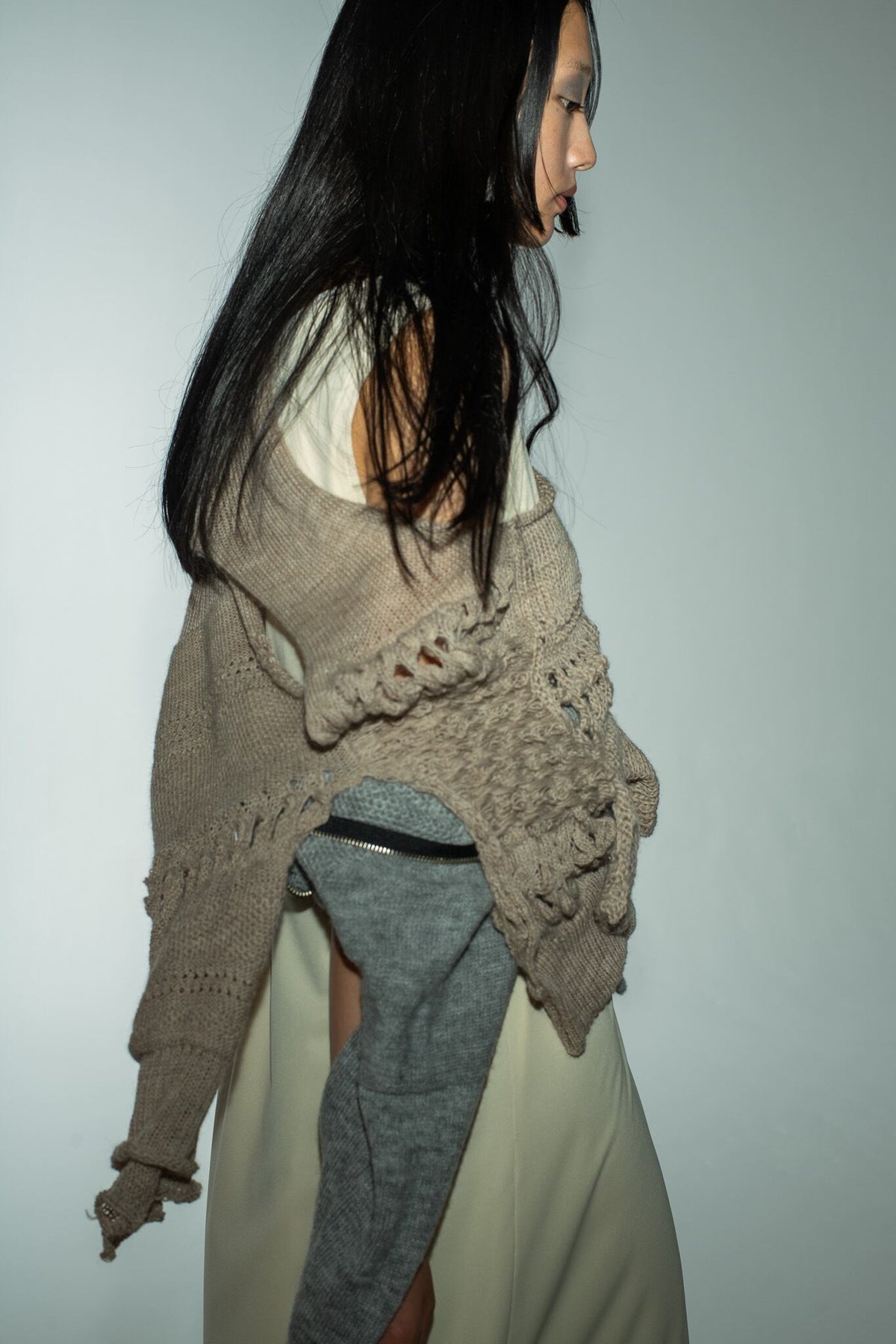 ウール Design Knit TOPS