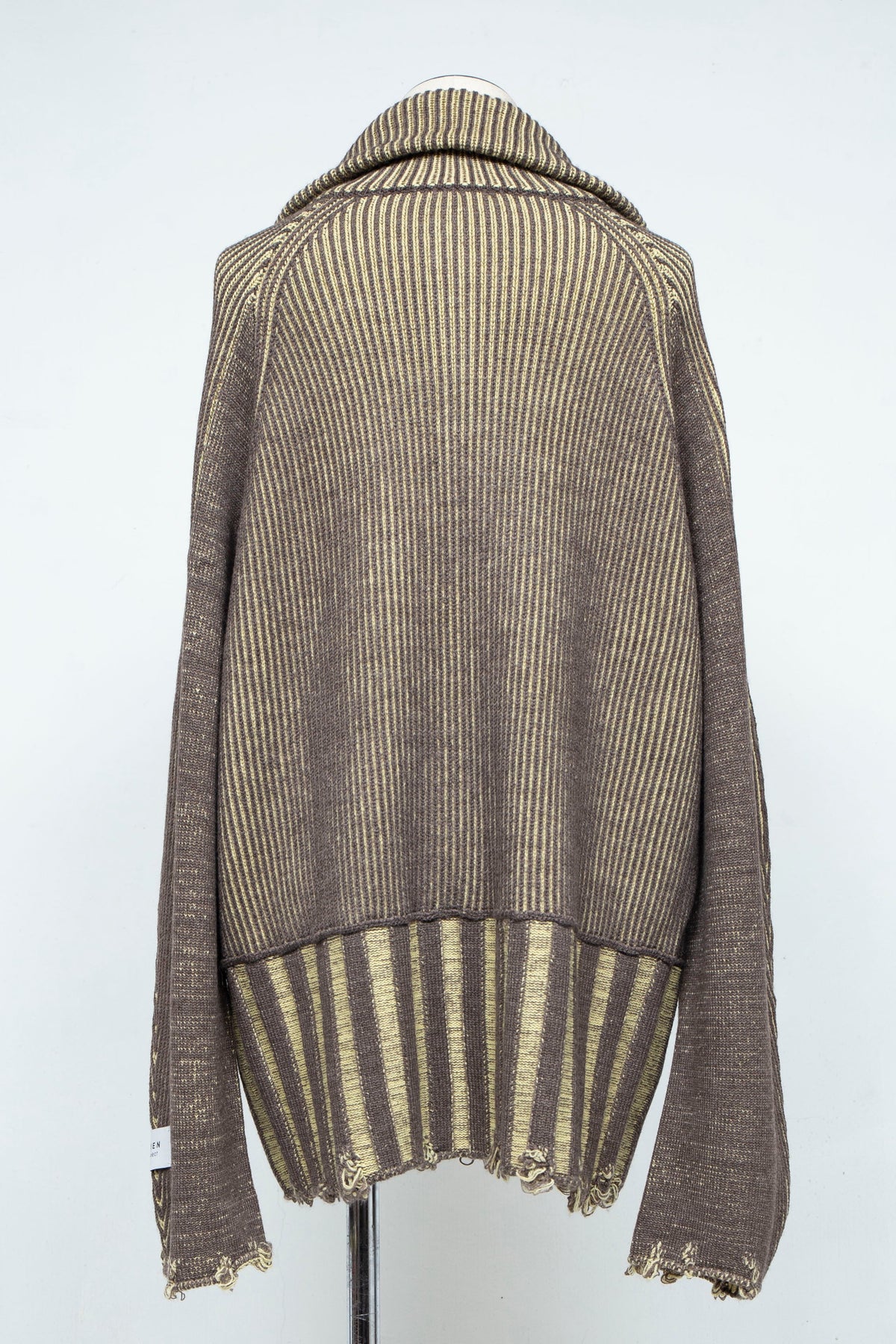 リバーシブル Zip knit coat ’新色’