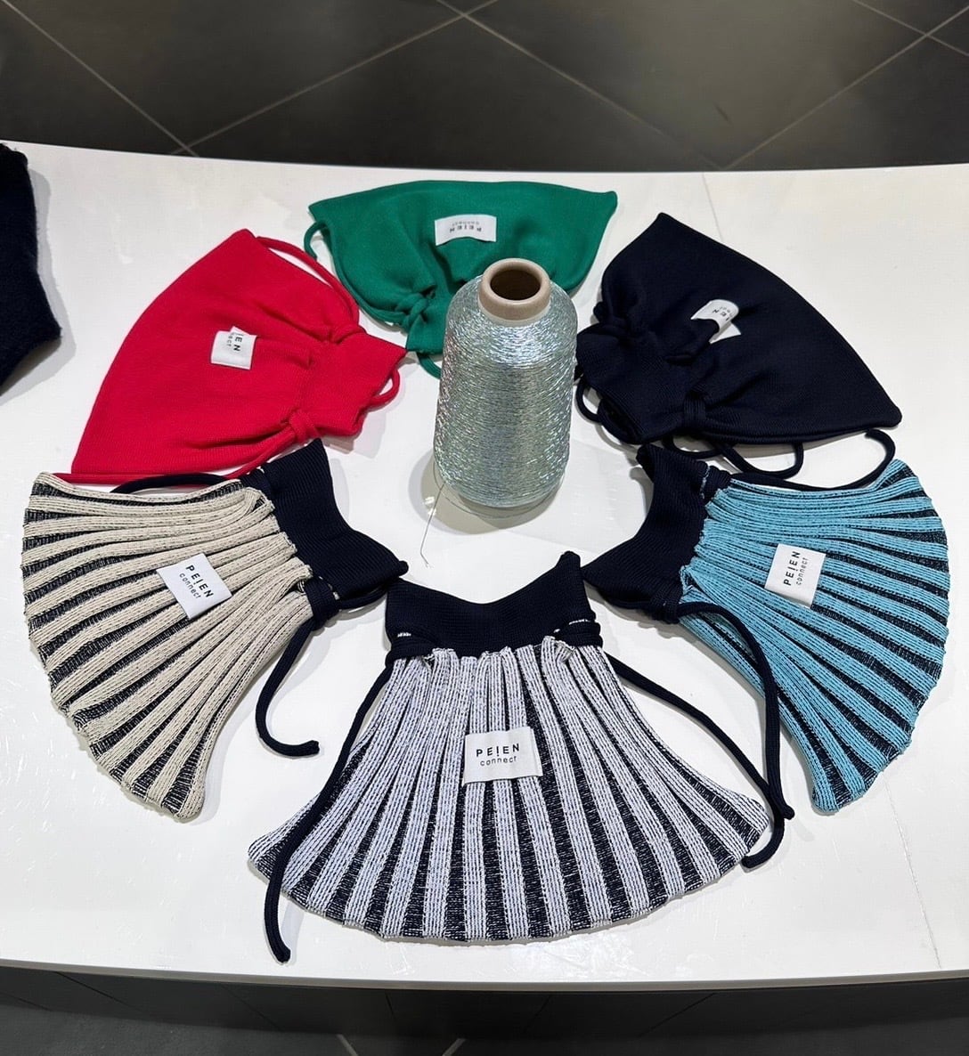 Knit Pocket Bag&"Mountain Series "