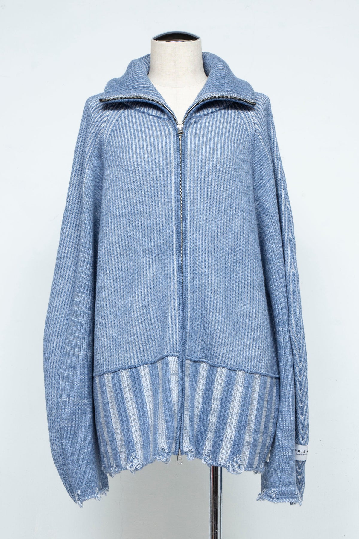リバーシブル Zip knit coat ’新色’