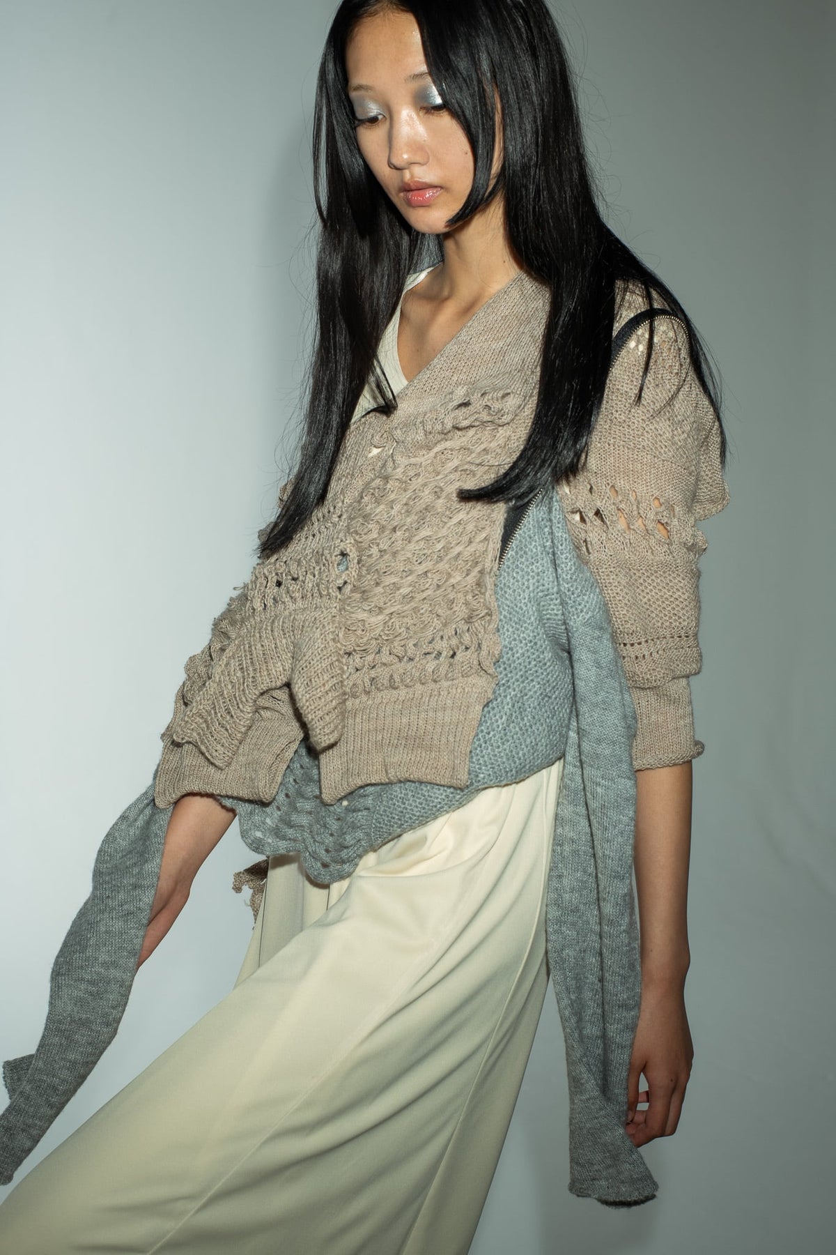 ウール Design Knit TOPS