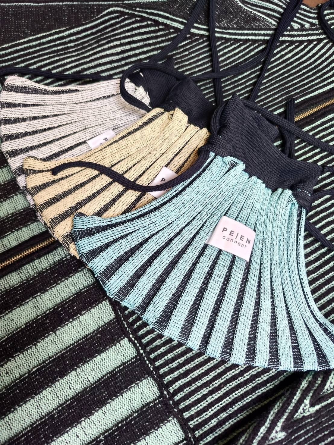 Knit Pocket Bag&"Mountain Series "