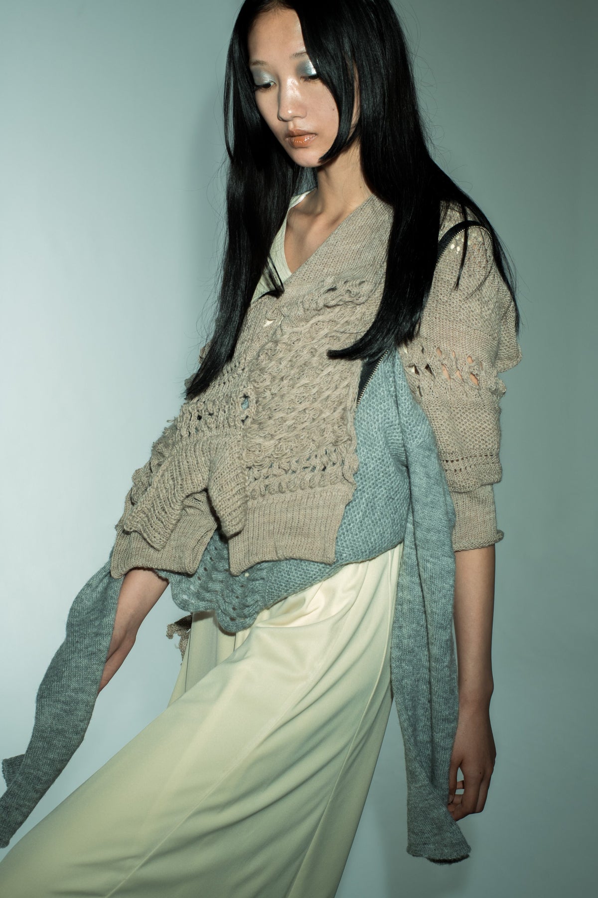 ウール Design Knit TOPS