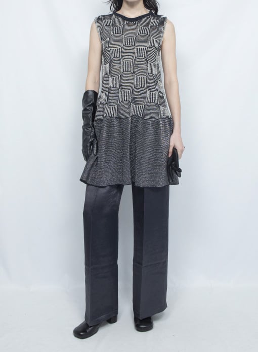 Sleeveless KNIT One Piece