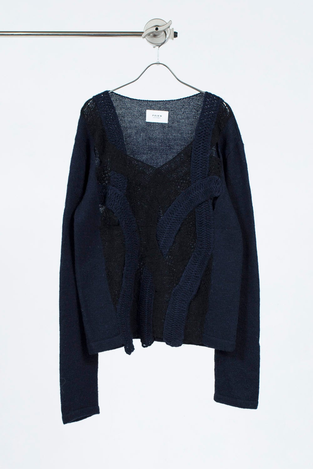 ウールモヘア鉤針Knit Tops