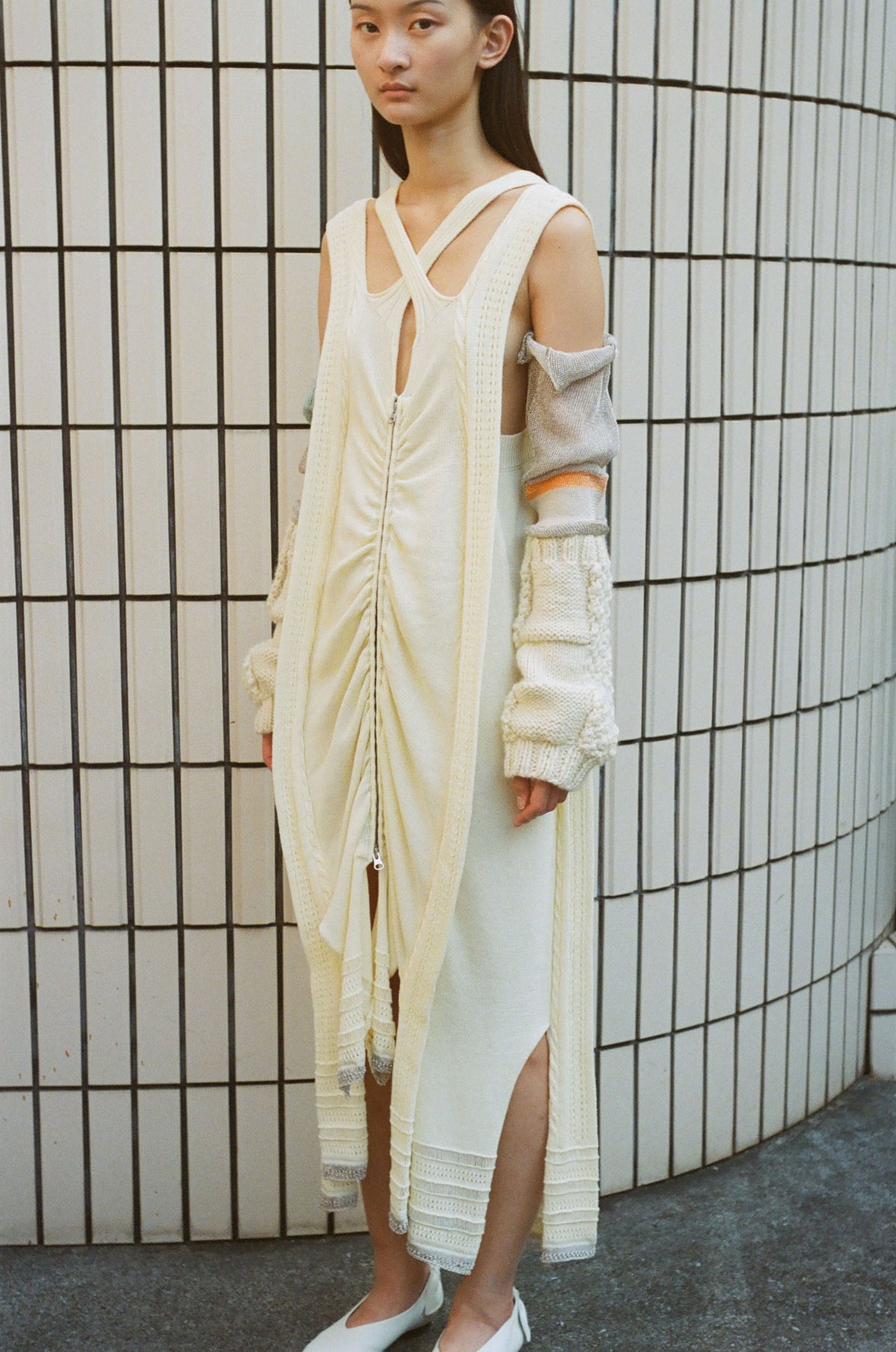 Zip Knit Onepiece