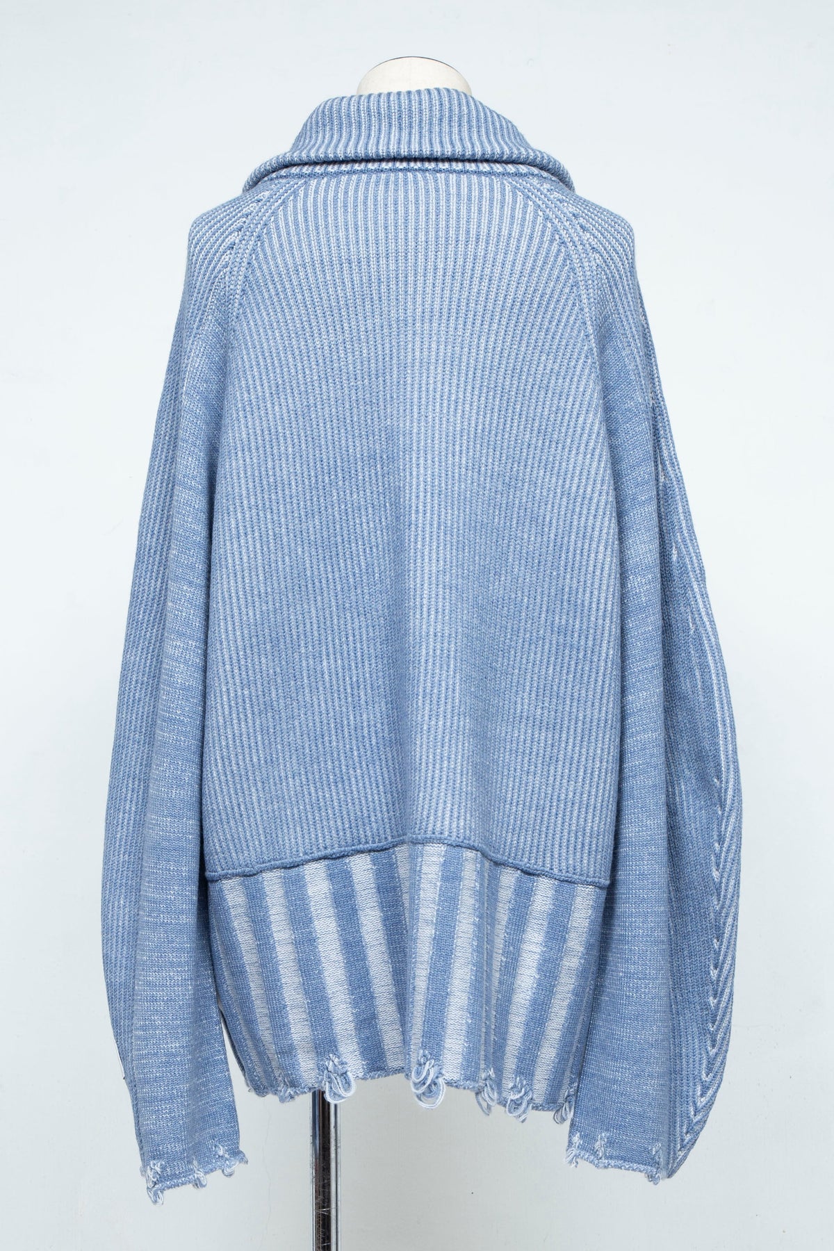 リバーシブル Zip knit coat　’新色’