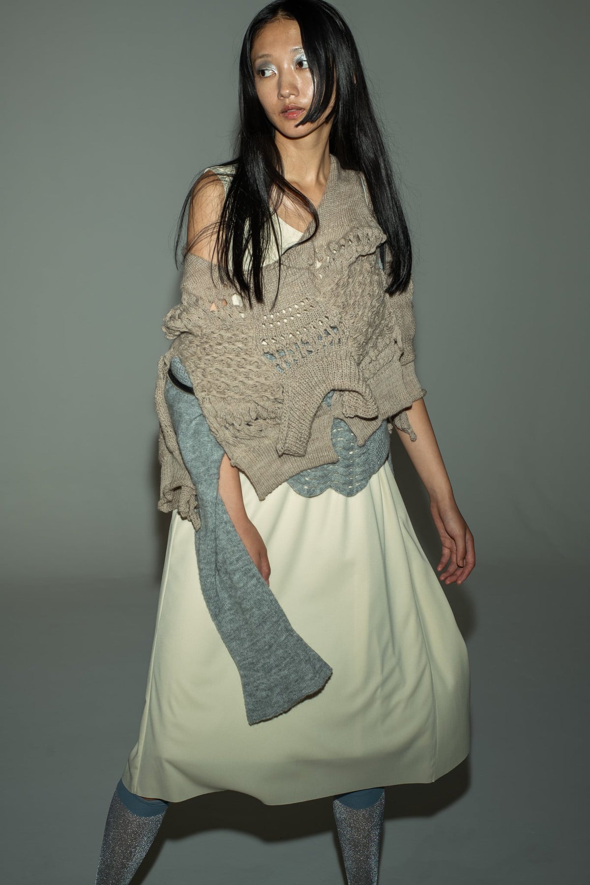 ウール Design Knit TOPS