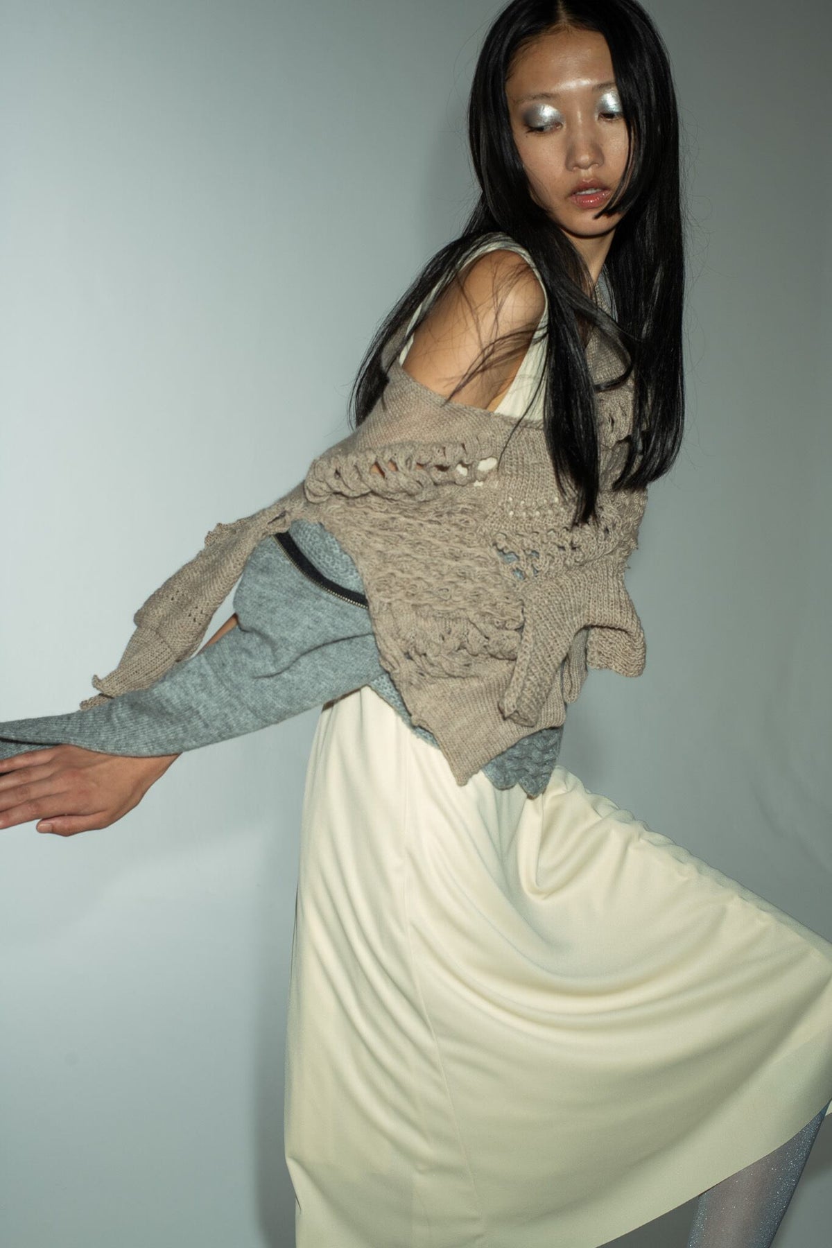 ウール Design Knit TOPS