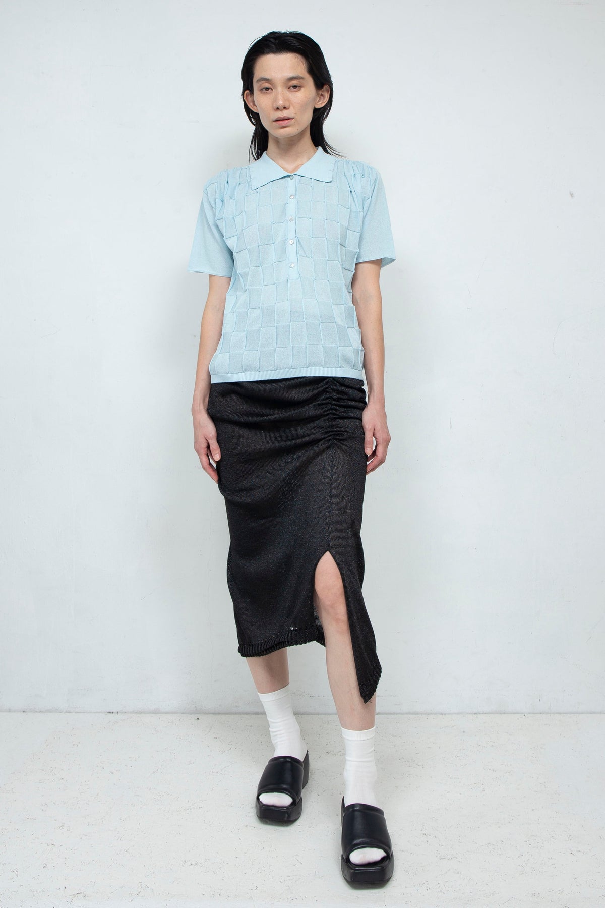 Knit Polo Shirt